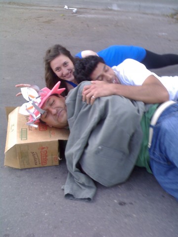 No me dejaban dormir..........
