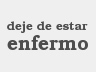 Logo Deje de estar enfermo
